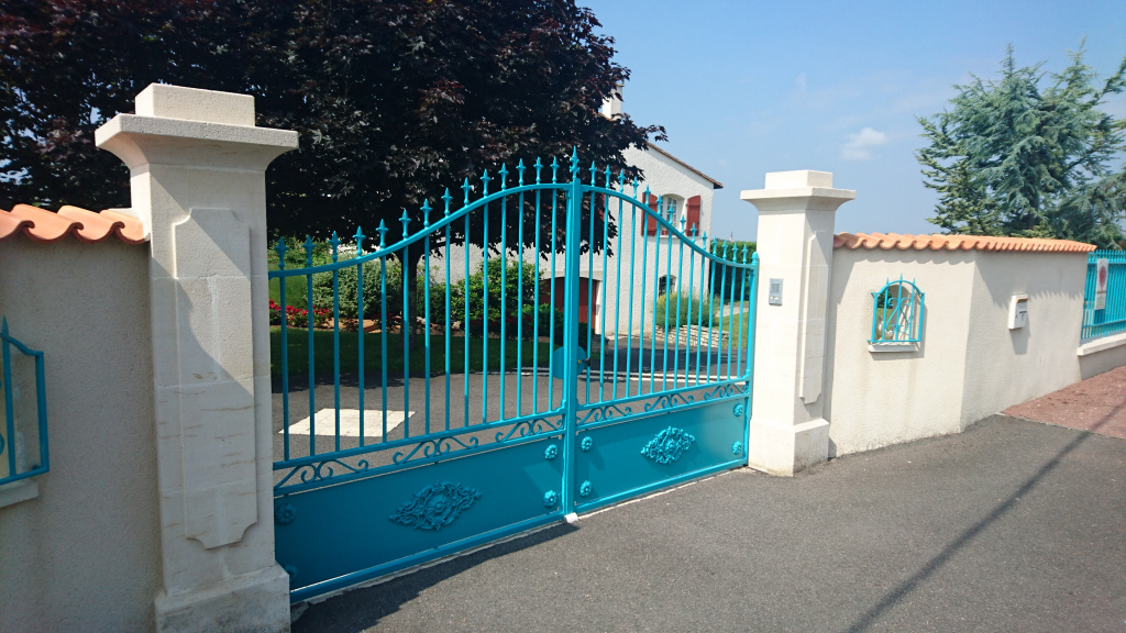 PORTAIL et GRILLE peinture