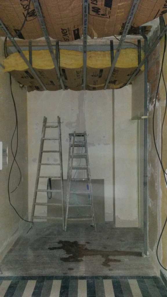 CLOISON et ISOLATION  (Avant)