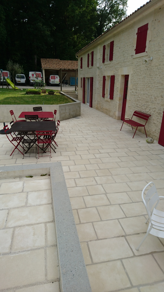 TERRASSE  après lavage
